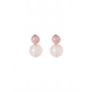 NEW JENNIFER BEHR women's cara earrings in rose quartz